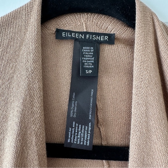 Eileen Fisher Camel Poncho Wrap - NWOT - Picture 4 of 8